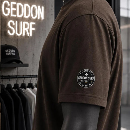 Brown Oversized Surf T-Shirt – Ride The Tide Home