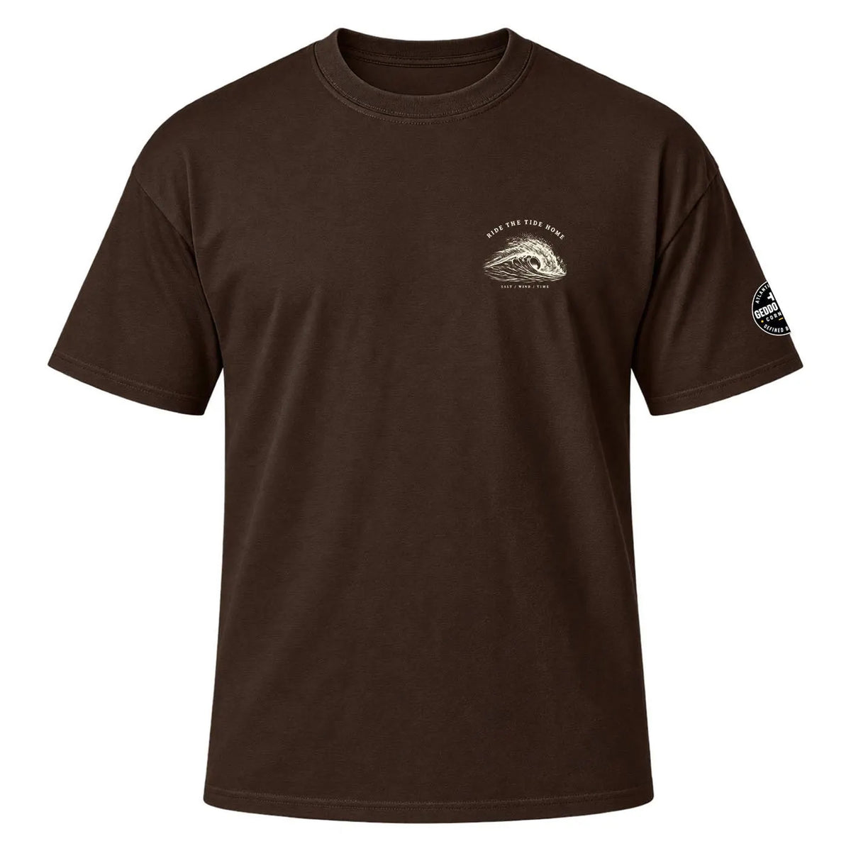 Brown Oversized Surf T-Shirt – Ride The Tide Home
