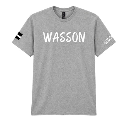 WASSON Cornish T-Shirt – Unisex | Bold Text | Designed & Printed in Cornwall