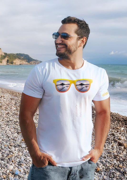 St. Michael’s Mount T-Shirt – Cornish Beachwear | Sunnies & Shores Collection